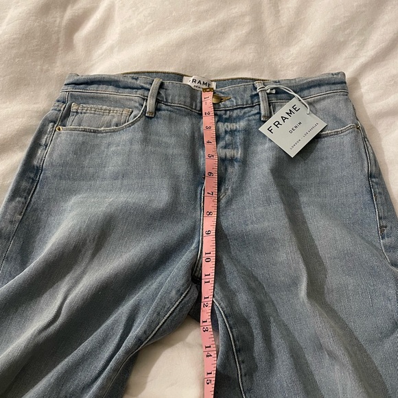 Frame Denim “Le Nouveau” Straight Crop - Picture 12 of 12